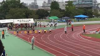 20171007 足立区秋季 男子100m 4組