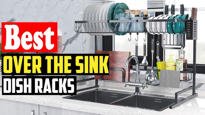 8 Over-The-Sink Dish Racks That Reviewers Love - Living in a shoebox