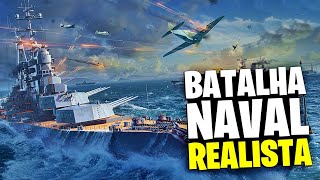 O MELHOR E MAIS REALISTA SIMULADOR DE BATALHA NAVAL! - World of Warships screenshot 5