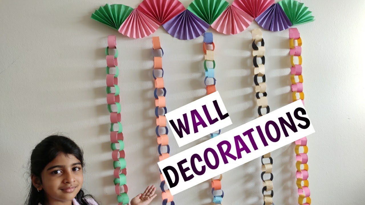 Wall decorations for birthday party or festival easy wall