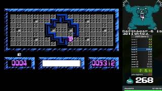 Loopz (Game C, Level 10) in 4:34.017 (New World Record)