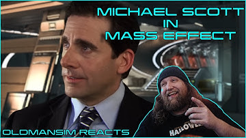 Michael Scott In Mass Effect // OldManSim Reacts