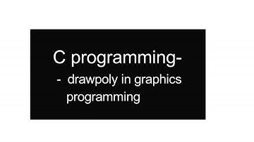 Drawpoly c programming-SAWIK