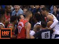 Serge Ibaka & Salah Mejri Scuffle / Raptors vs Mavericks