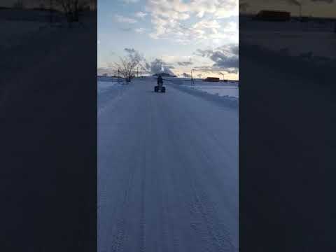 Снегоход для рыбалки