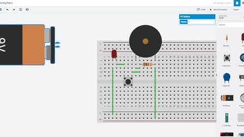 How to lit LED and get sound using buzzer when push button is pressed?