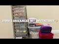 How I Organize My Lipgloss Business Inventory || Entrepreneur Life Ep3