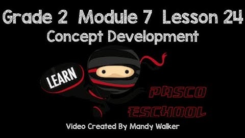 Grade 2 Module 7 Lesson 24 Concept Development