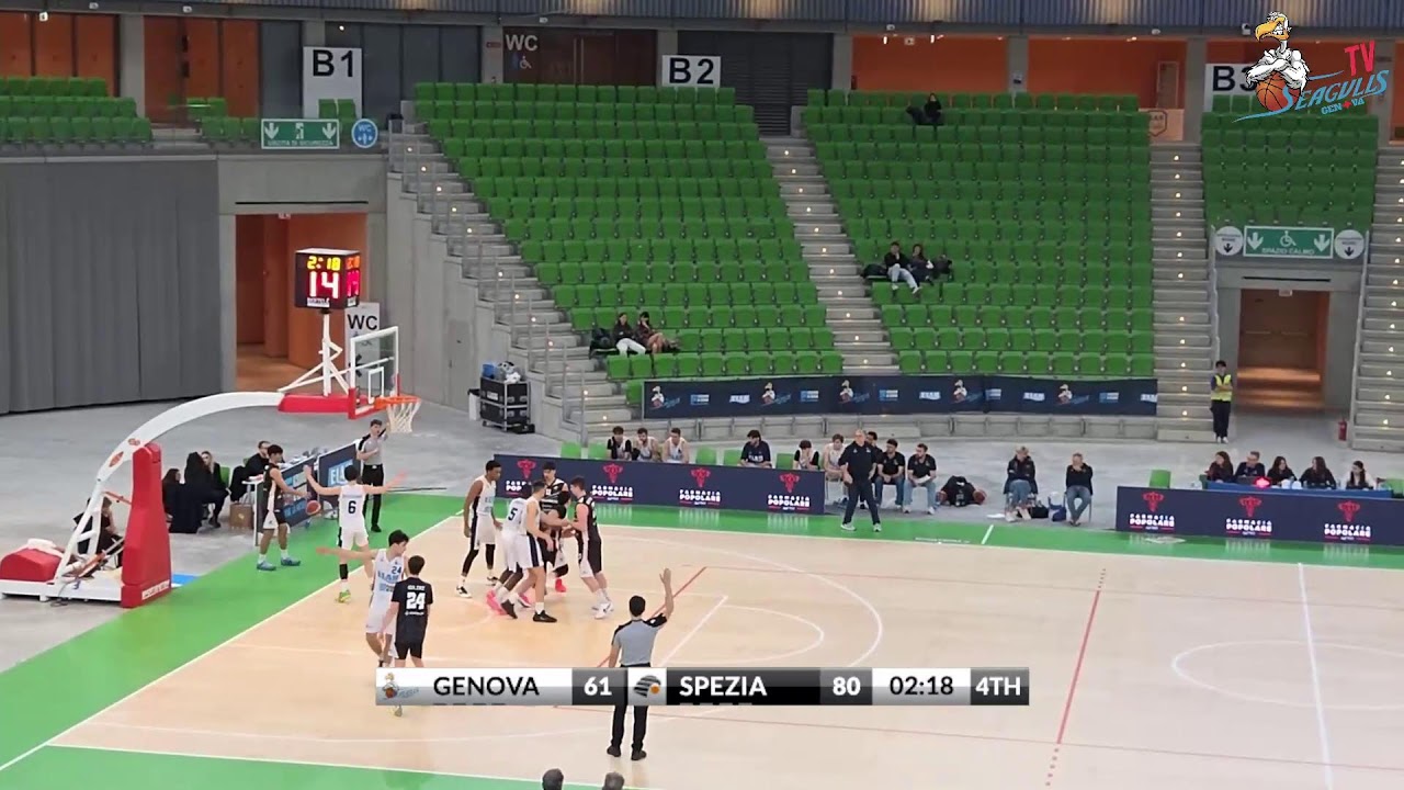 ELAH ACQUARIO DI GENOVA - SPEZIA BASKET CLUB