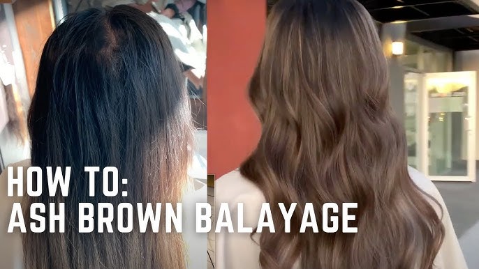 Perfect Ash Brown For Dark Hair - Youtube