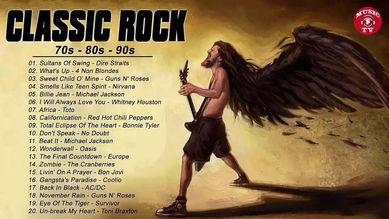 Top 100 Best Classic Rock Songs of All Time Greatest Classic Rock