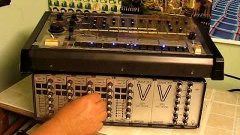 tr-808 drives Simmons sds-v