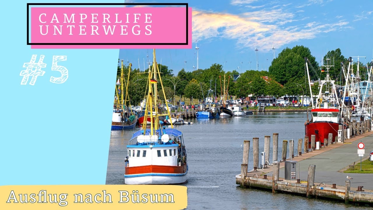 Stadtbummel in Büsum 🐾🌊 #WohnwagenAbenteuer #BüsumErleben #Kurzurlaub #StadtbummelMitHund