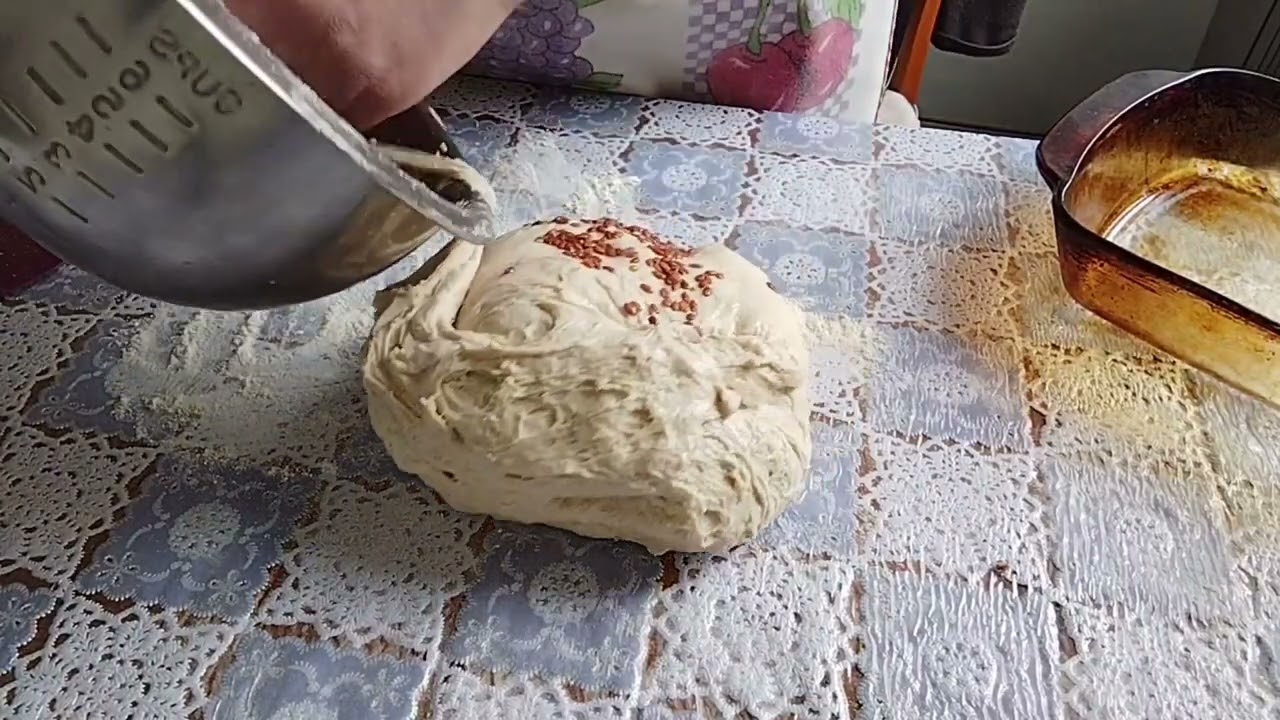 Хлеб с тремя видами муки