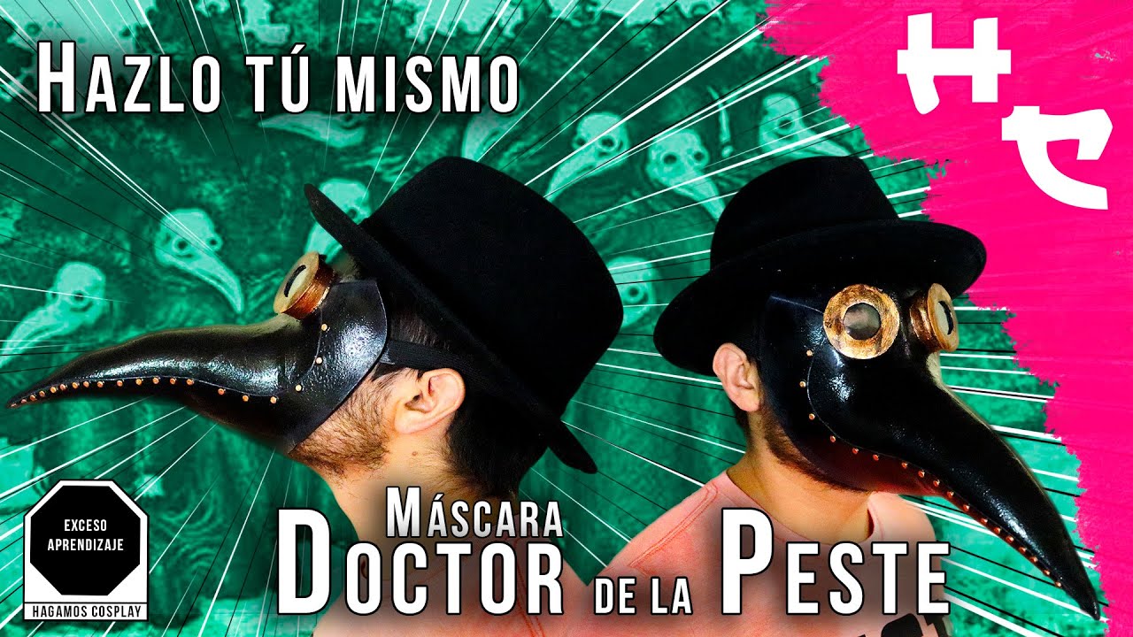 Hagamos una Máscara de Doctor de la Peste Negra + Plantillas GRATIS!!!