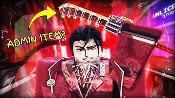 THEY ADDED AN *ADMIN ITEM*??? (Jujutsu Shenanigans)