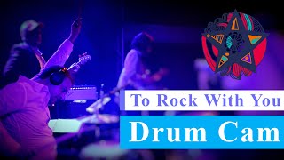 Galaxy Walker The Hoodstarz - To Rock With You At Live Club Bamberg 2023 Drum Cam - Helmar Weiß