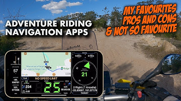 iPhone apps to use for Adventure Riding and offroad motorcycling