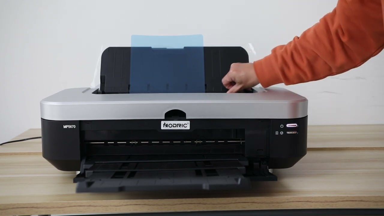 X-ray machine medical film printer operation demonstration