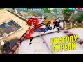 Factory To Peak Booyah Journey | OP Headshots Gameplay - Garena Free Fire | P.K. GAMERS