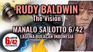 LOTTO NUMBER 6/42 COMBINATION | RUDY BALDWIN VISION AND PREDICTIONS SA LAGUNA BULACAN AT INDONESIA