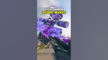 BROKEN SNIPER SCOPE ON WARZONE 🔥 INFINITE RANGE ONE TAP BUILD ✅ #warzone #callofduty #cod #gaming