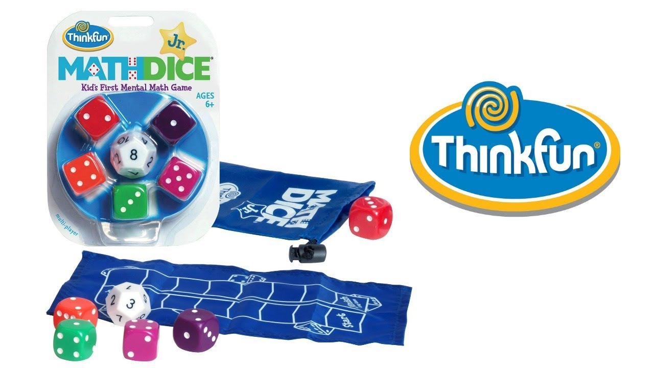 MATH DICE - ThinkFun - YouTube