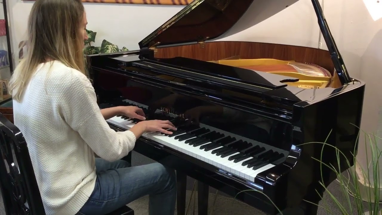 Démonstration piano 1/4 queue Schimmel 1989