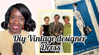 Making a designer dress from the 1960s | Oleg Cassini