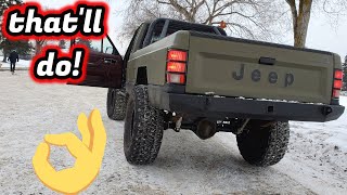Jeep Comanche Gets Custom Taillights!
