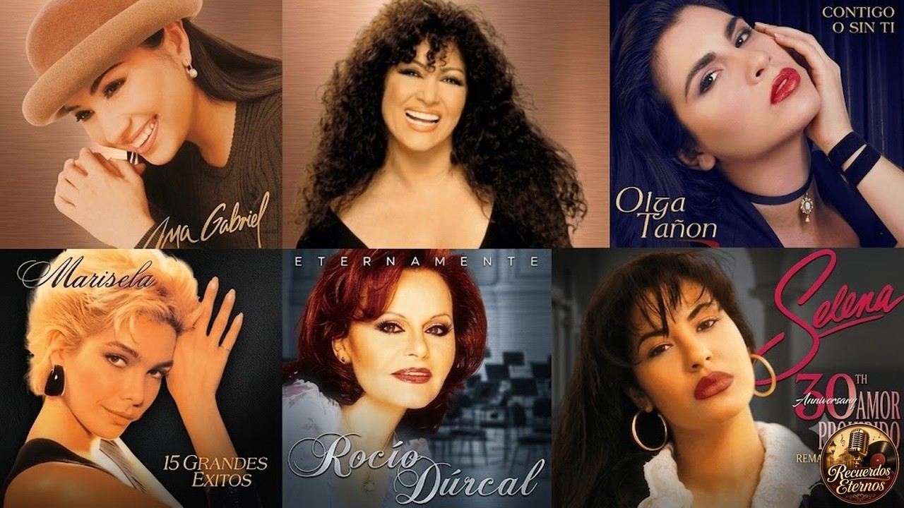 Rocío Dúrcal, Jenni Rivera, Ana Gabriel: Bellas Canciones del Pasado🌟#
