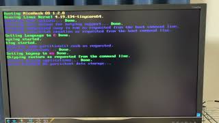 Why is it impossible to boot Nicehash OS 1.2.8