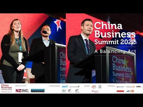 China Business Summit 2022: Air New Zealand prize draw and Summit close from MC Tim McCready