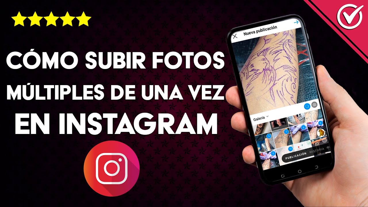Cómo subir fotos múltiples a INSTAGRAM de una sola vez YouTube