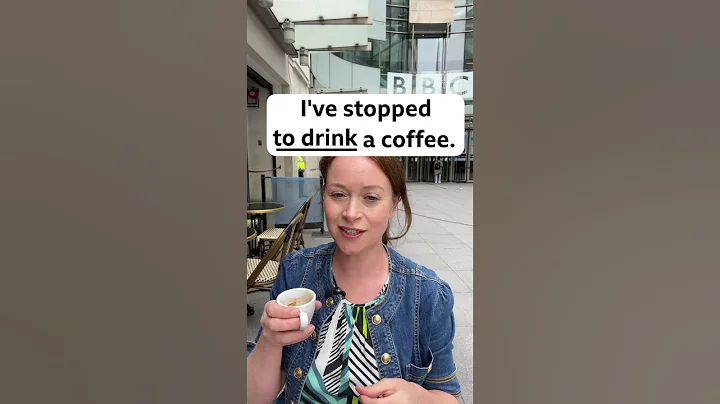 Quick quiz: 'stop to drink' or 'stop drinking'? #shorts