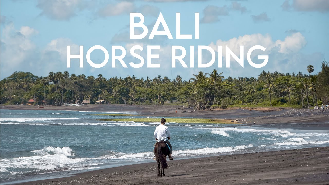horse riding bali beach