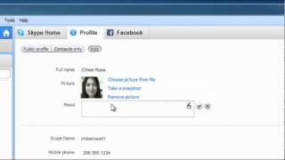 How to update your status in Skype - Windows screenshot 5