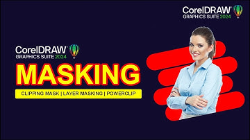 Masking image in coreldraw tutorial | How to use powerclip and create mask #coreldraw #powerclip