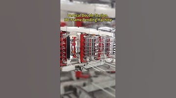 Vertical Double Station IBC Tank Frame Bending Machine