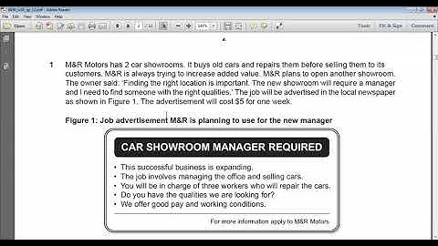 IGCSE Business (0450) Paper 1 Structure, Assessment Objectives, Command Words