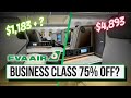 How to fly eva air business class for less by upgrading premium economy with citi thankyou points