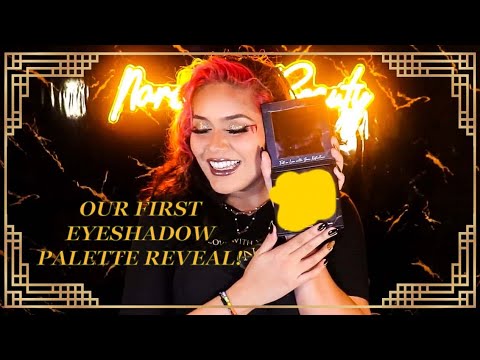 FIRST-EVER EYESHADOW PALETE REVEAL & SWATCHES | NARCISSUS BEAUTY