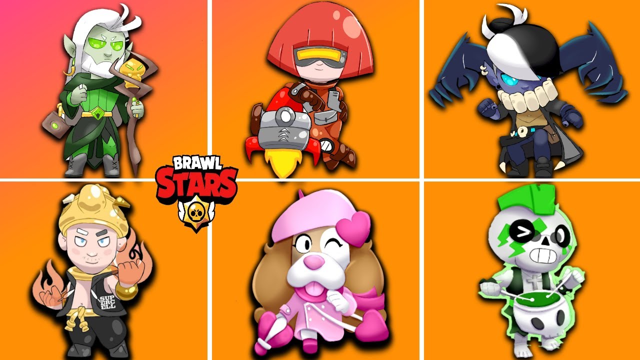 Ideias de novas skins para o brawl stars!(versão can2005