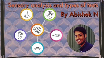 Sensory Analysis and Types of Tests by Abishek N