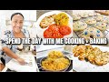 DAY IN THE LIFE VLOG | COOK AND BAKE WITH ME | SHARING NEW RECIPES | CHATTY VLOG