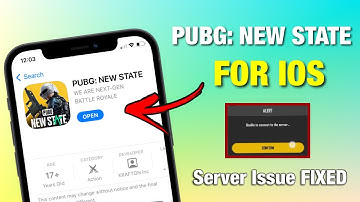 PUBG NEW STATE For IOS LAUNCHED; PUBG NEW STATE Server Problem? Solved Fix