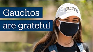 We asked: What are you grateful for this academic year?