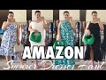 BEAUTIFUL AMAZON DRESSES WORTH PICKING UP THIS SUMMER!!Amazon summer Dresses Try on Haul 2023!