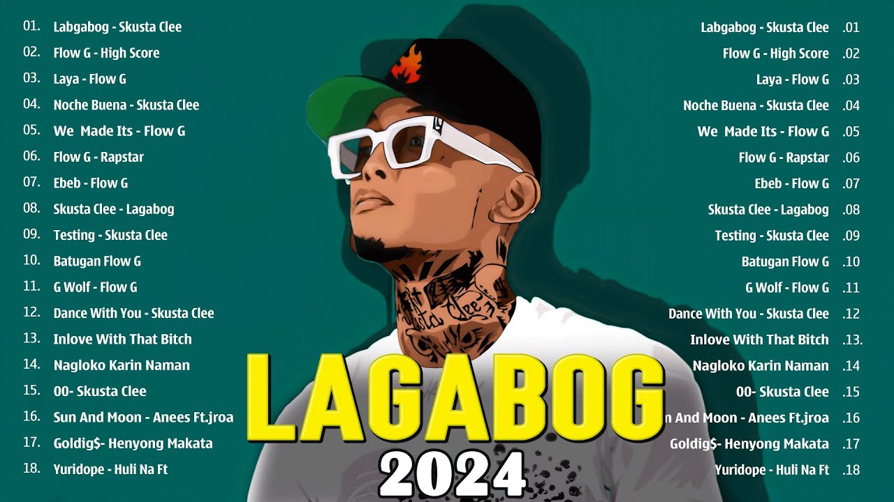 LAGABOG x HIGH SCORE FLOW G PLAYLISTTagalog Rap Songs Nonstop 2024Skusta CleeShanti DopeYayoi