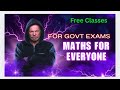 Maths for everyone for Govt Exams 1